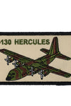 US Military USAF C-130 Hercules (4") Patch Iron On