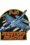 US Military USAF F-016 Fighting Falcon (4") Patch Iron On