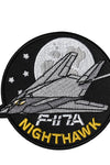 US Military USAF F-117A Nighthawk (3-1/16") Patch Iron On