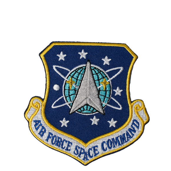 US Military USAF Air Force Space Command Iron On Patch – Hong Kong MG ...