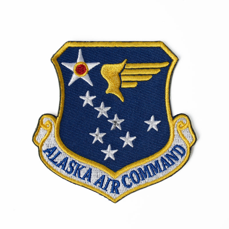 US Military USAF Alaska Air Command Iron On Patch – Hong Kong MG ...