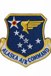 US Military USAF Alaska Air Command (3-1/16") Patch Iron On