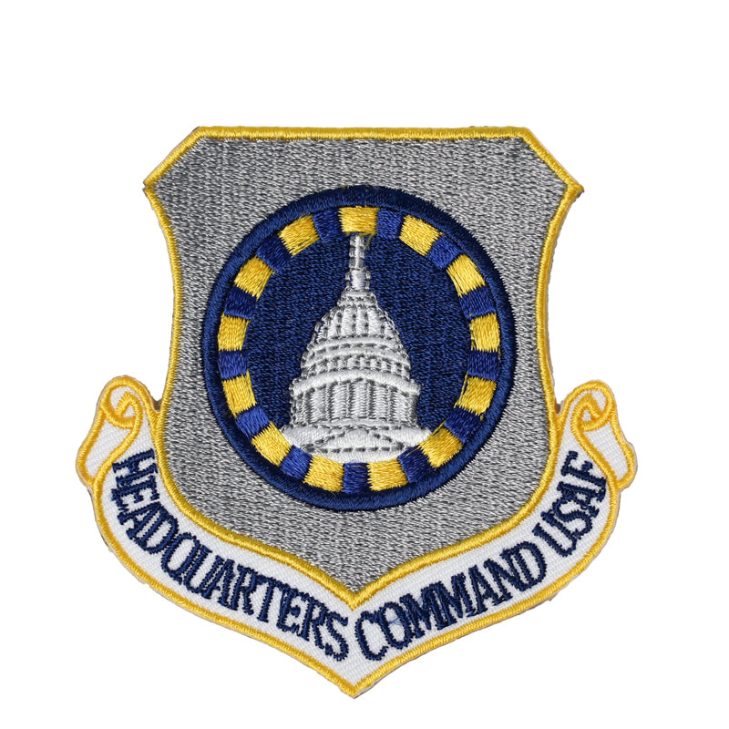 Usaf Header US Military USAF Airforce Headquarters Command Iron On Patch – Hong ...