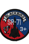 US Military USAF SR-71 LOGO 3+ Blackbird (3-1/16") Patch Iron On