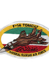 US Military USAF F-14 TOMCAT Imperial Iranian Air Force (3-3/4") Patch Iron On