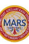 US Military MARS U.S. Army Navy Marine Corps Air Force (3-1/16") Patch Iron On