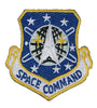 US Military USAF Space Command (3-1/16") Patch Iron On