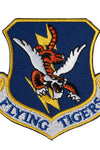 US Military USAF Flying Tigers (3-1/16") Patch Iron On