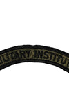 US Military USAR Military Institute (4") Tab Patch Stitch On