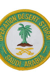 US Military USAR Operation Desert Storm Saudi Arabia (3-1/16") Patch Iron On