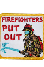 US Military Firefighters Put Out (3-1/8