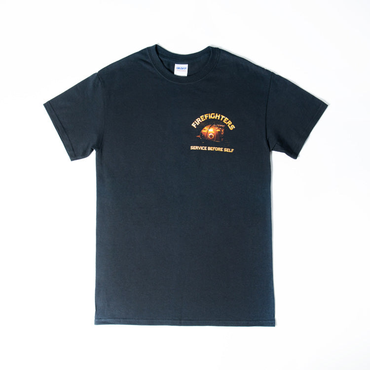 Erazor Bits Home Is Where You Hang Your Hat Firefighter Tee