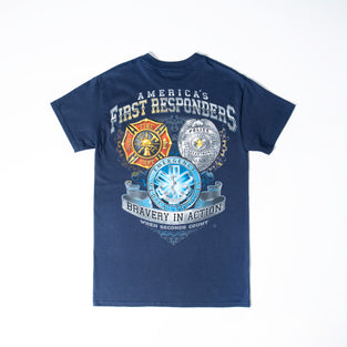 Erazor Bits America's First Responders Tee