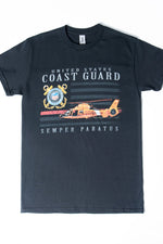 Erazor Bits Coast Guard Patriotic Flag Tee