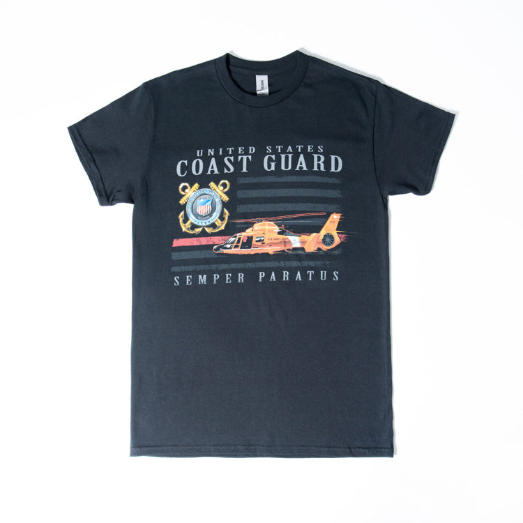 Erazor Bits Coast Guard Patriotic Flag Tee