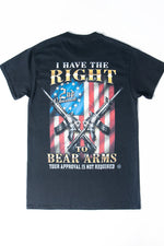 Erazor Bits 2nd Amendment Your Approval Is Not Required Tee