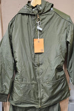 Like New Italian Military Rain Parka with Liners