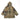 Flecktarn camo hooded waterproof rain jacket with front zip and patch pockets