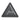Black triangular rubber logo patch with Direct Action lettering