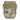 Tactical MOLLE panel pouch in camouflage, front MOLLE webbing with zipper sides