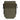 Tactical MOLLE panel pouch in ranger green, front MOLLE webbing and side cords