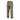 Adaptive green combat pants with cargo pockets and knee panel, front view.