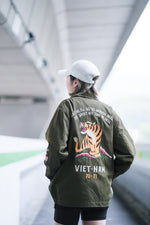 Houston Embroidery Vietnam Tiger Jacket