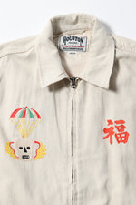 Houston Cotton Linen Vietnam Skull Tiger Jacket