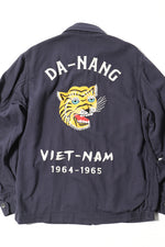 Houston Cotton Linen Vietnam Skull Tiger Jacket