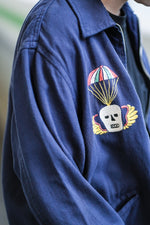 Houston Cotton Linen Vietnam Skull Tiger Jacket