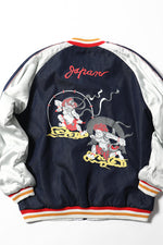 Houston Indigo Fuujin Raijin Souvenir Jacket