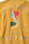 Houston Cotton Linen Vietnam Tiger Color Map Jacket
