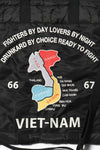 Houston Quilted Vietnam Map Helmet Bag