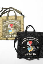 Houston Quilted Vietnam Map Helmet Bag