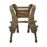 Tan Mosquito H-harness with mesh front panel, padded straps, and buckle closures