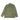 Olive drab field jacket with button front and two flap chest pockets