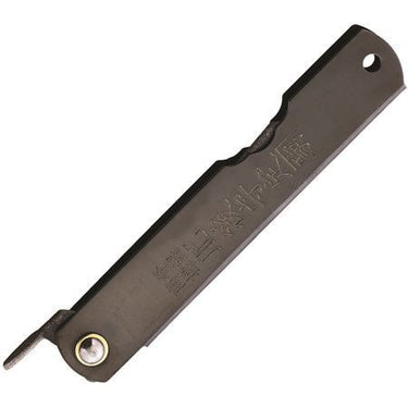 Higonokami O04BL No. 4 Folder Knife with Black Stainless Handle
