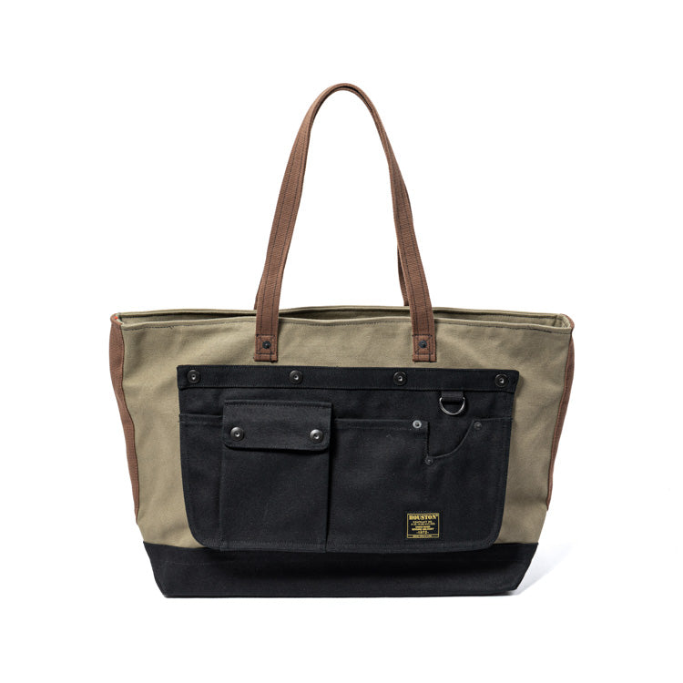 Houston Canvas Large Pocket Tote Bag