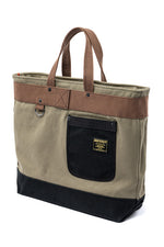 Houston Canvas Pocket Tote Bag