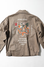 Houston Cotton Hong Kong Dragon Ladies Jacket