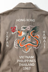 Houston Cotton Hong Kong Dragon Ladies Jacket