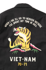 Houston Embroidery Vietnam Tiger Jacket