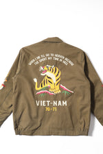 Houston Embroidery Vietnam Tiger Jacket