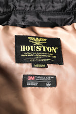 Houston Nylon Vietnam Skull Quilted Jacket