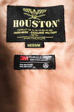 Houston Nylon Vietnam Skull Quilted Jacket