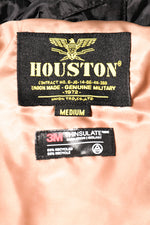 Houston Nylon Vietnam Tiger Quilted Jacket