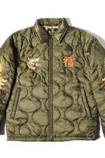 Houston Nylon Vietnam Tiger Quilted Jacket