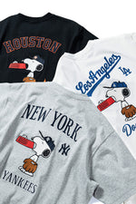 Houston Peanuts Snoopy x MLB Embroidery Tee