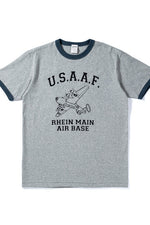 Houston Printed Ringer US Air Force Tee