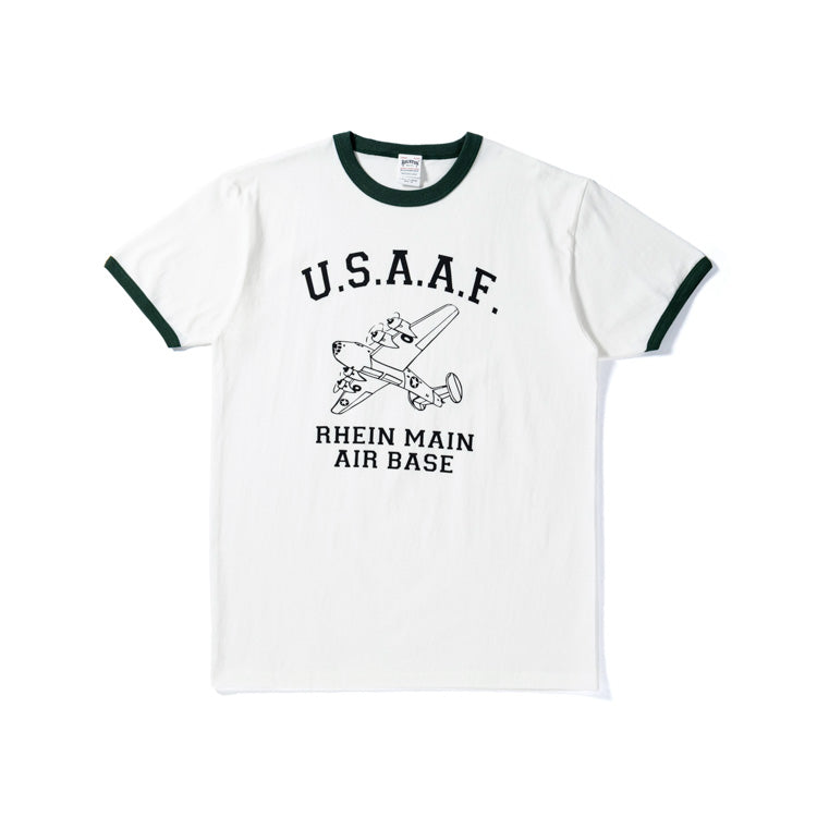 Houston Printed Ringer US Air Force Tee